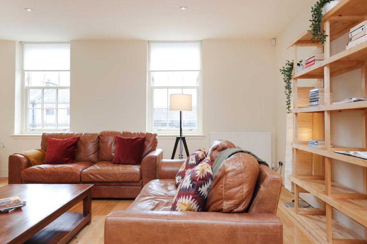 Joivy Spacious 2 Bed,2 Bath Flat, Free Parking And Rooftop Terrace Edinburgh Dış mekan fotoğraf
